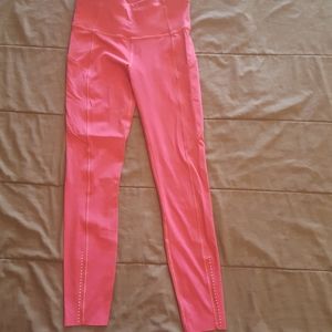 As is Lululemon fast and free 7/8 length dark pink